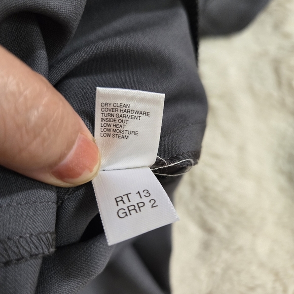 St. John Women's Straight Leg Pants Gray Size 2 - Picture 7 of 12